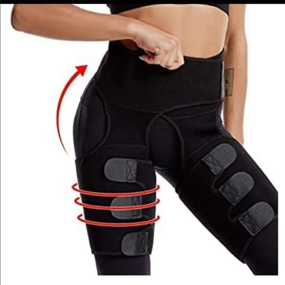High Waist Trainer Thigh,3-in-1 Trimmers Fitness for Women
Size M - Picture 3 of 6